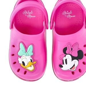 Disney Pink Kids' Minnie & Daisy Character Clog Sandals